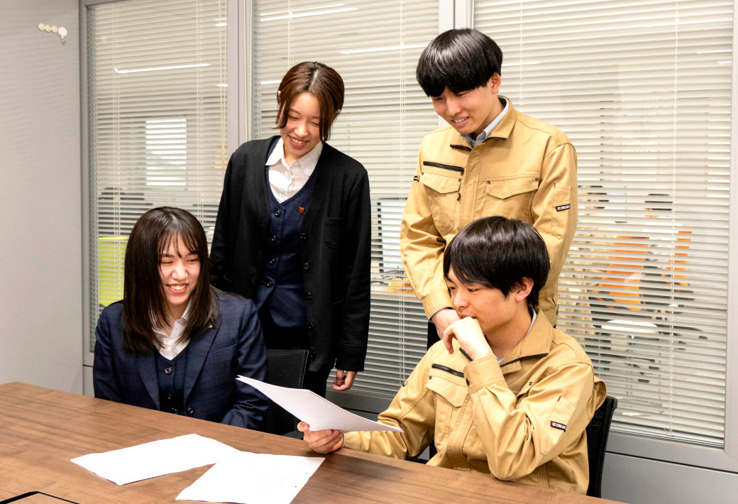 シーピーユーの若手社員トーク